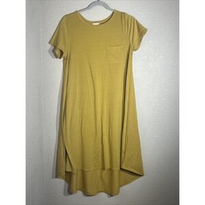 Lula Roe Yellow Dress Size Small